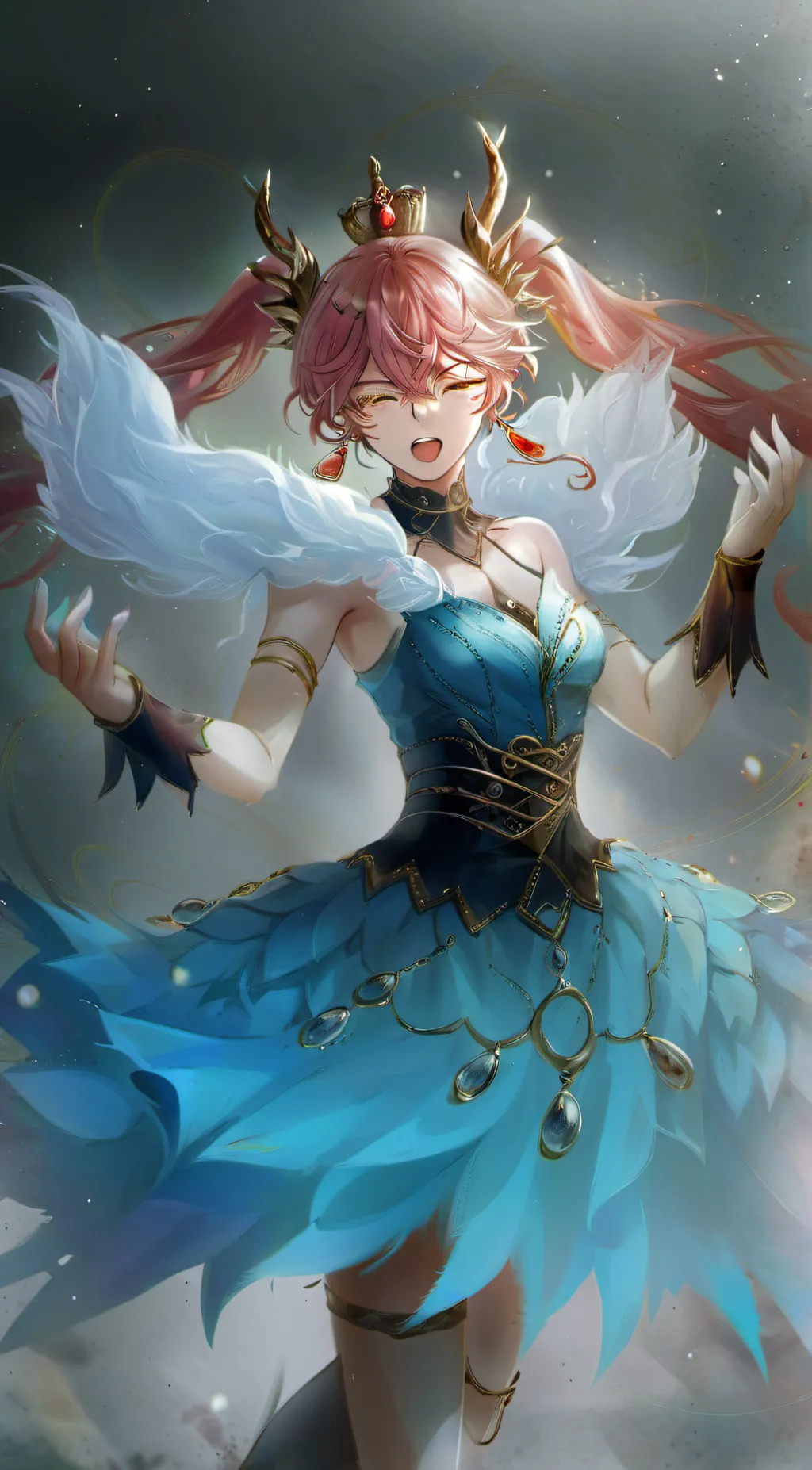 ai character: UTA background