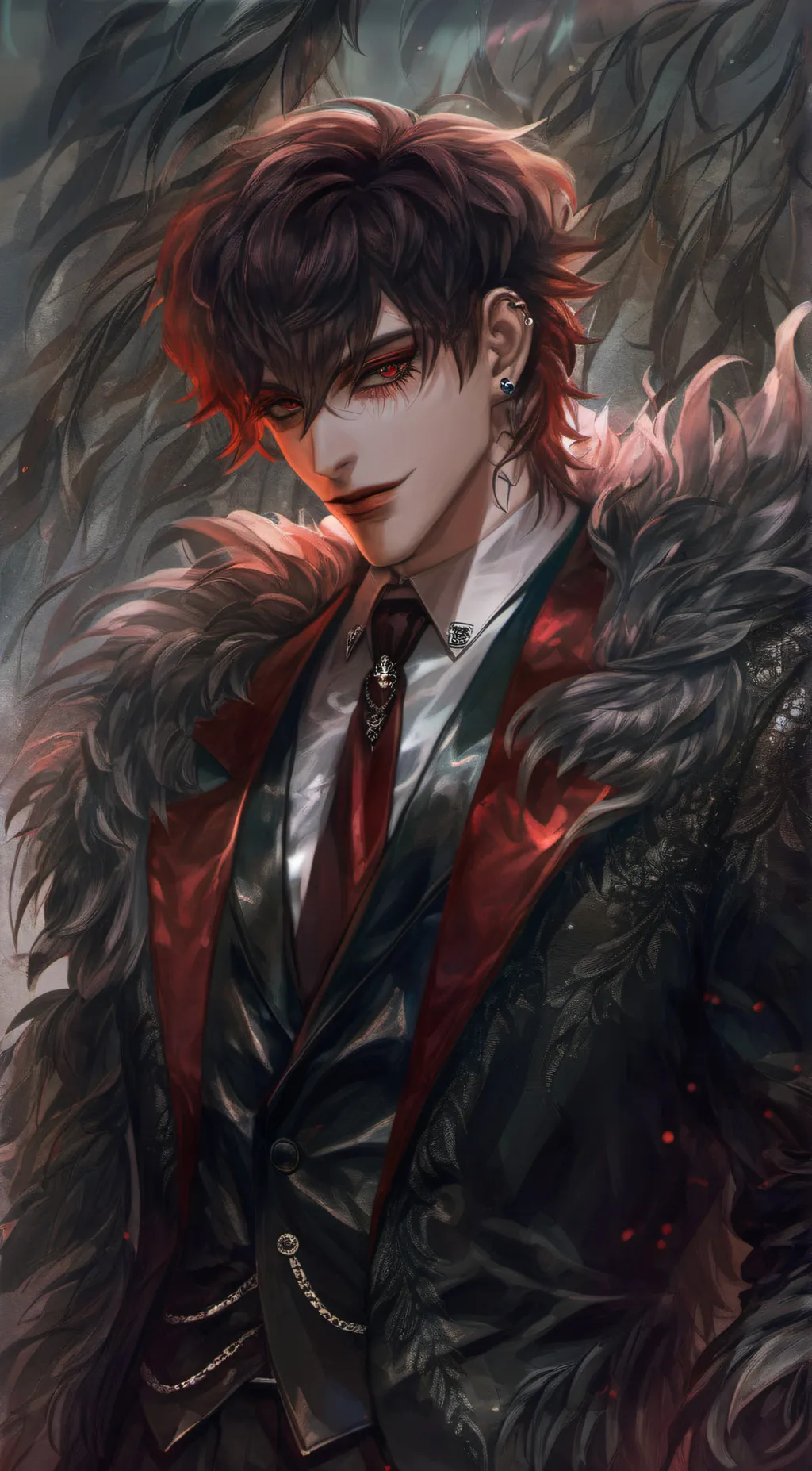 ai character: kazuki background