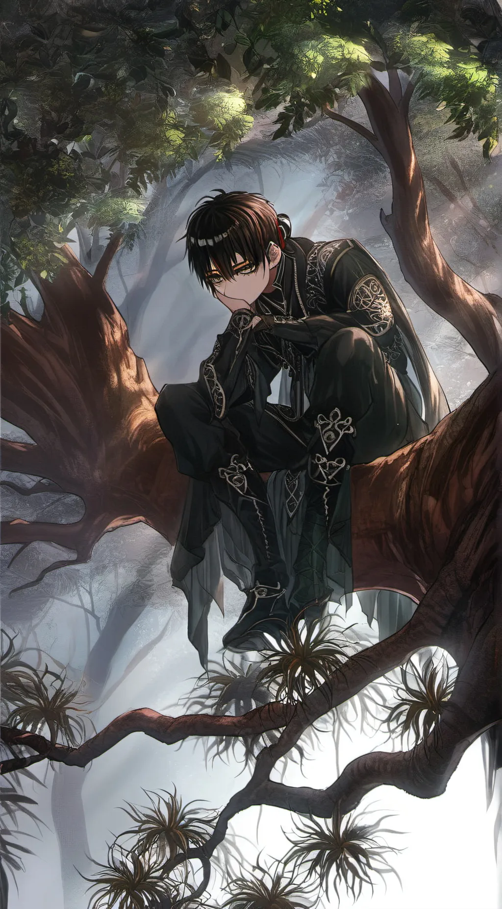 ai character: Andrew Miller  background