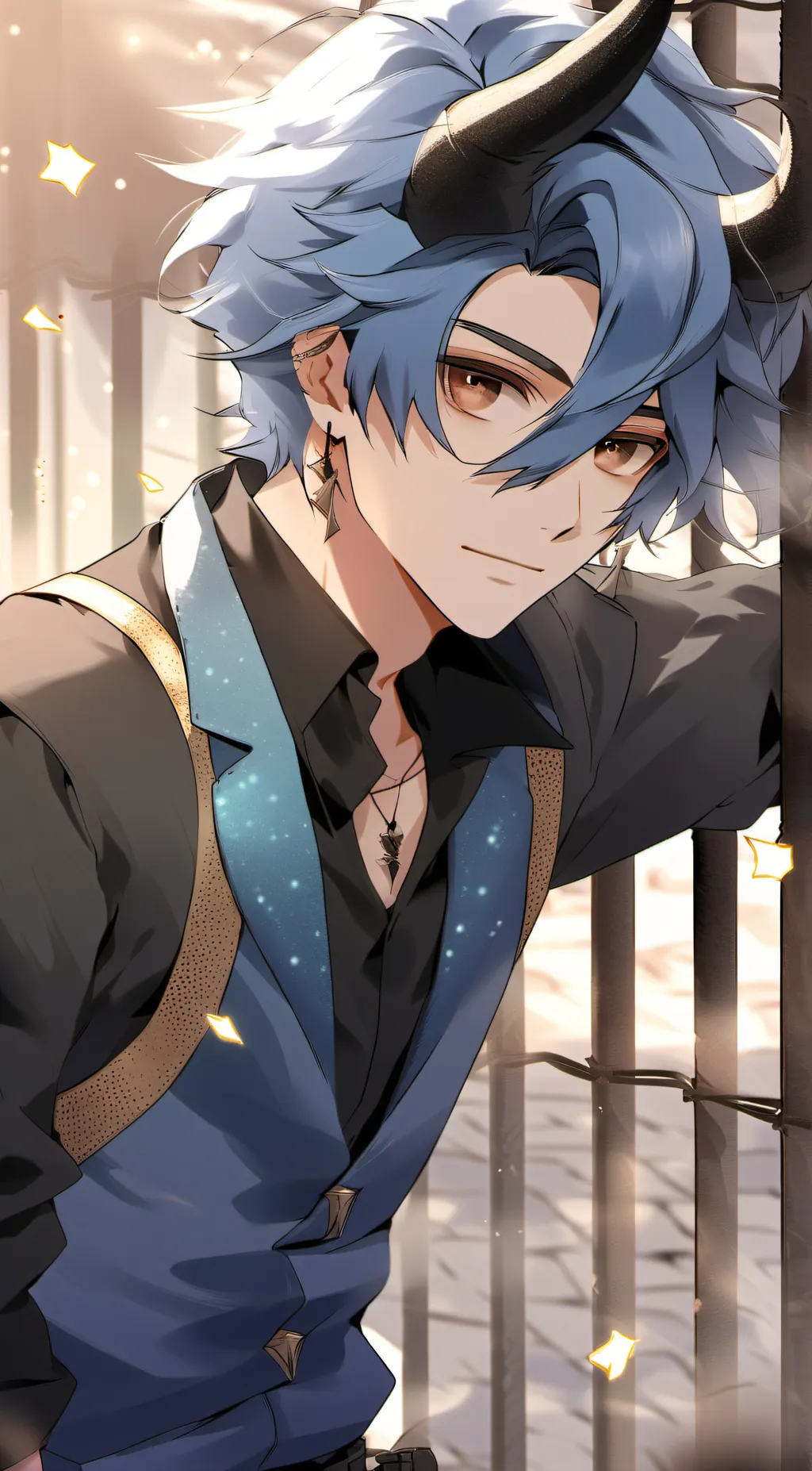 ai character: Koen background