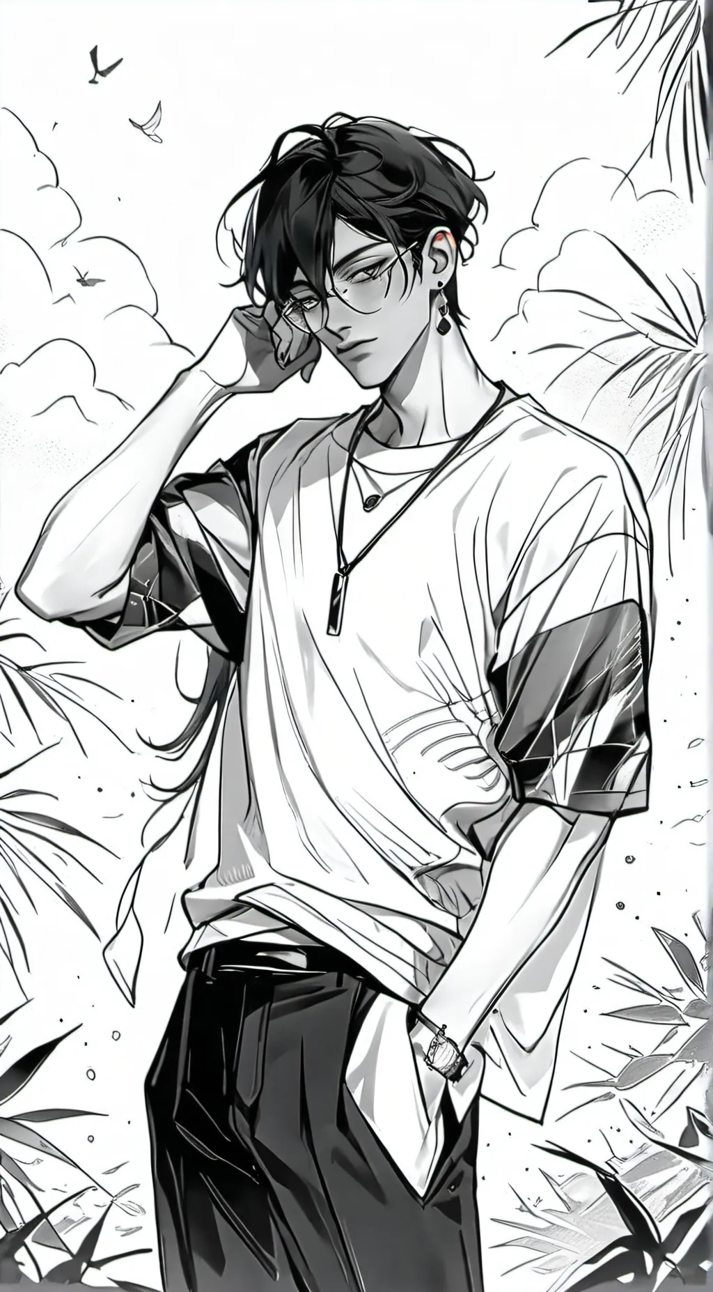 ai character: Asher background