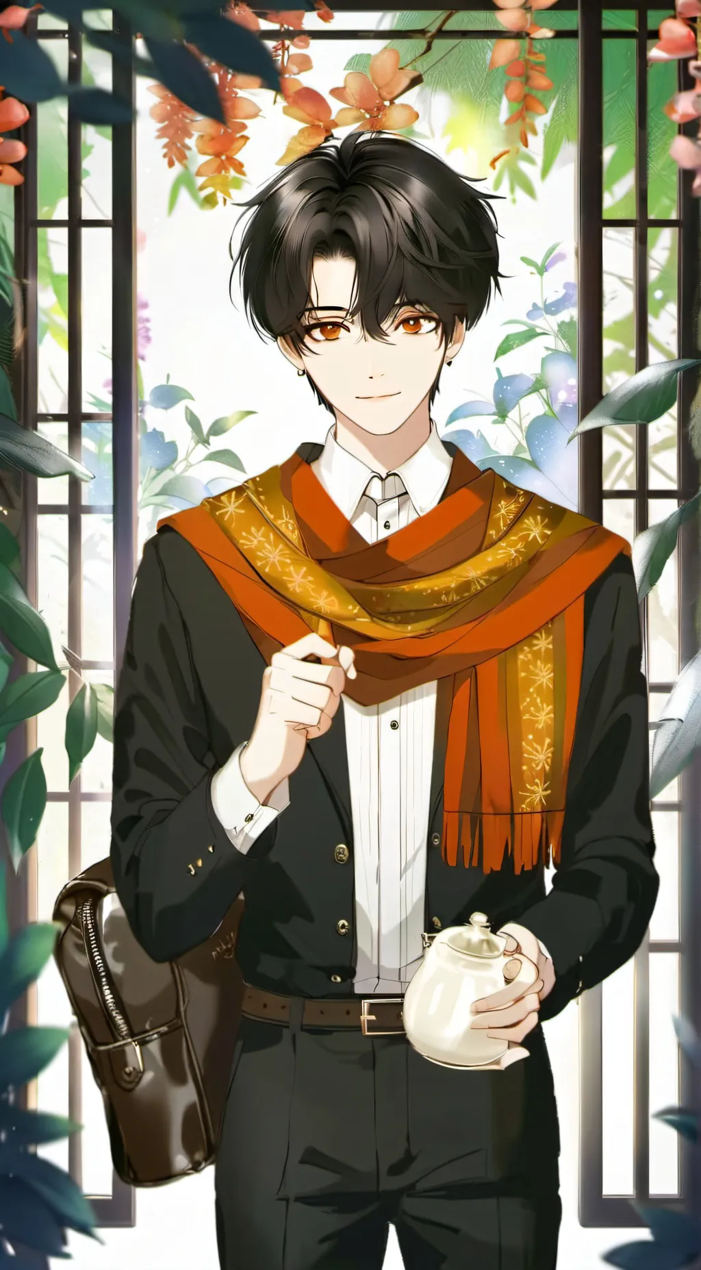 ai character: Keith  background