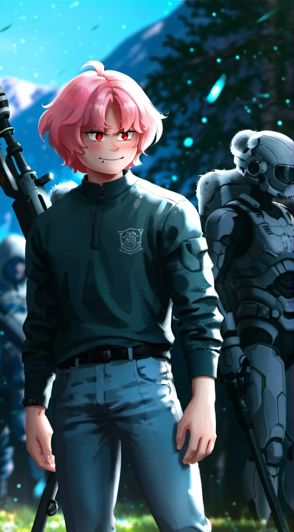 ai character: Bello(jelly jamm) background