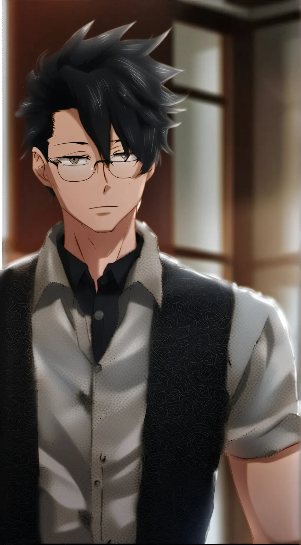ai character: (Professor) Kuroo background
