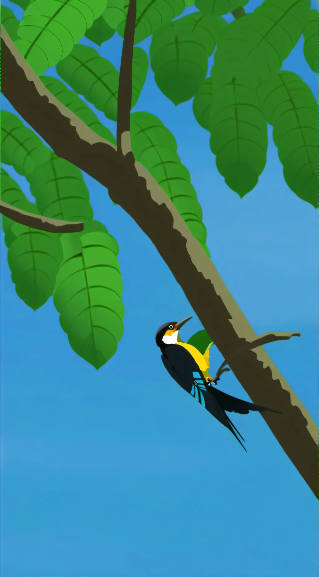 ai character: cashier  background