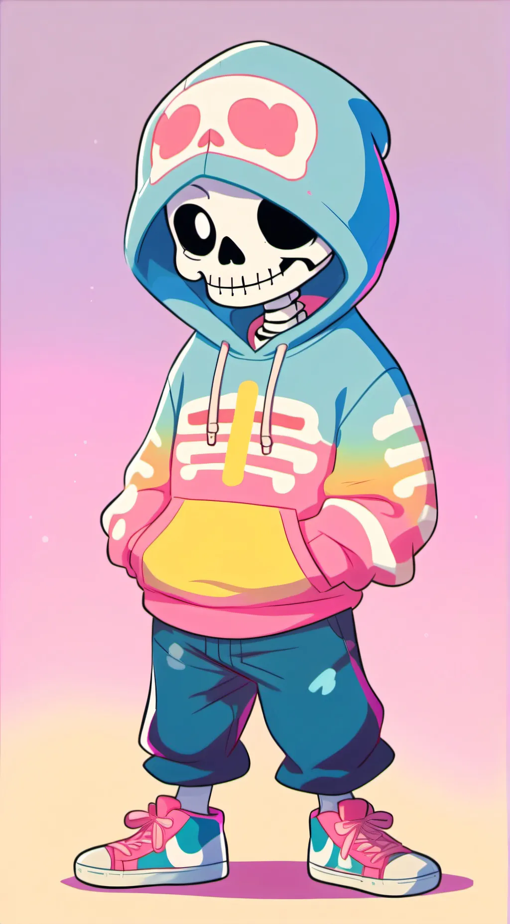 ai character: fake fresh sans background