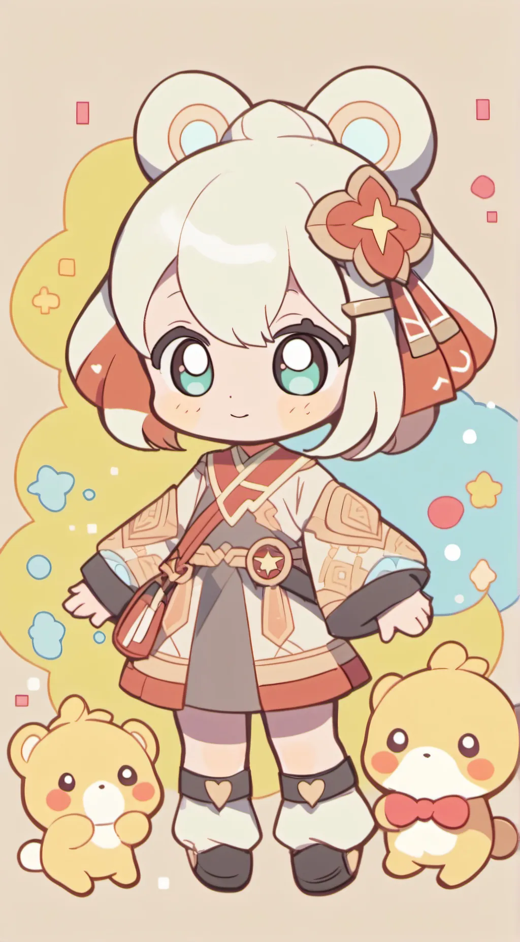 ai character: Baby Gangle background