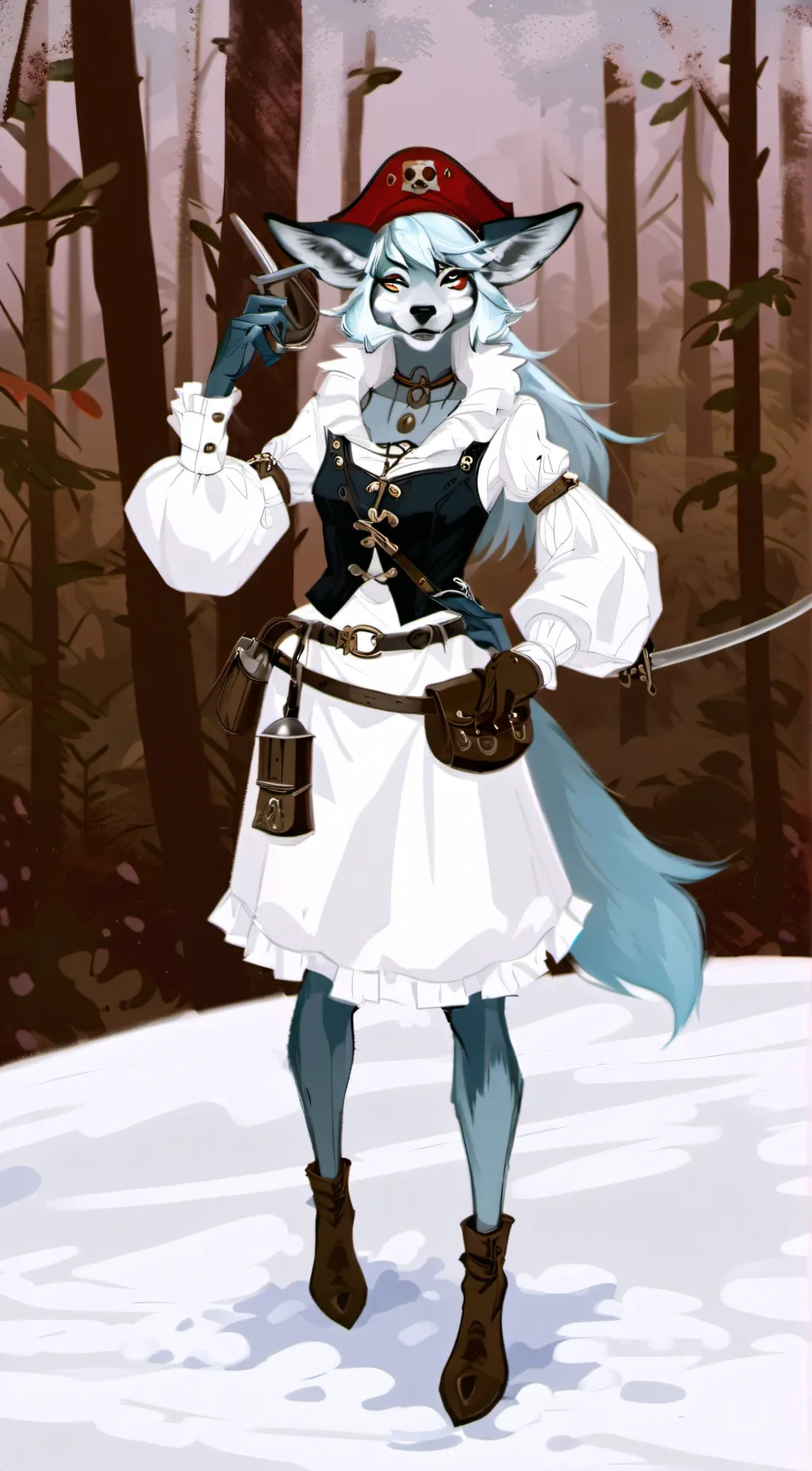 ai character: SkyBye  background