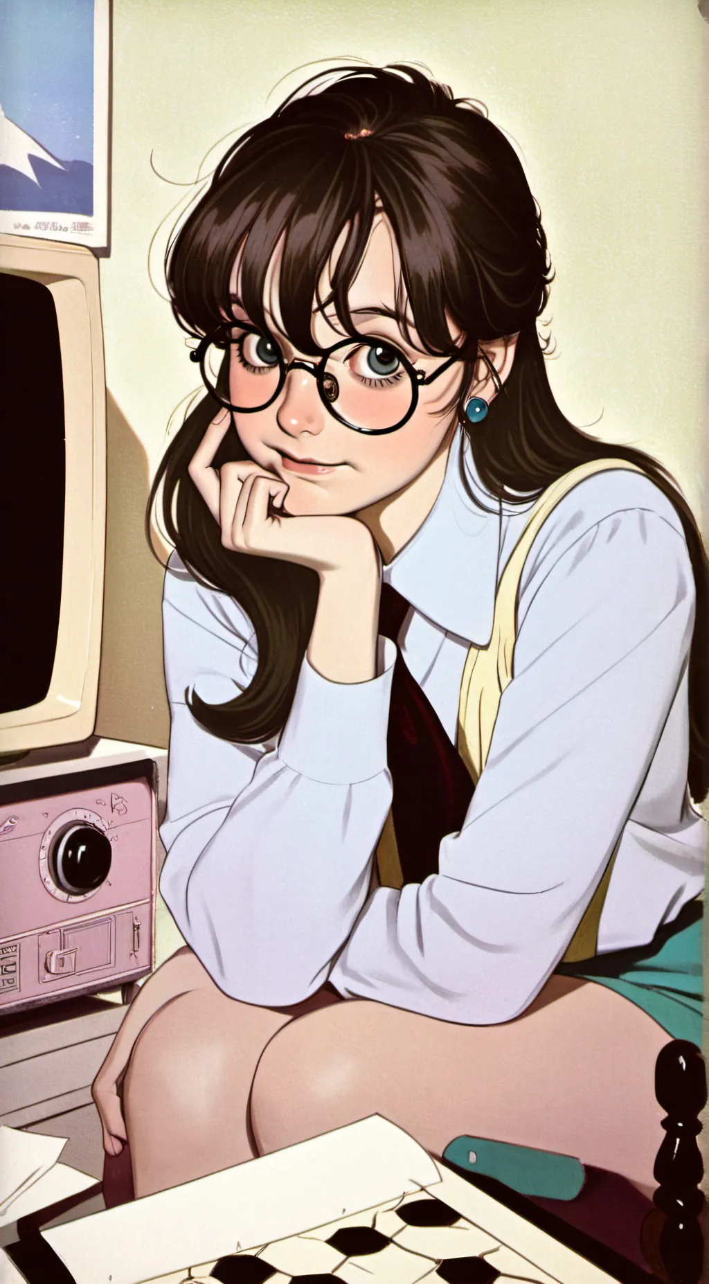 ai character: Bianca background