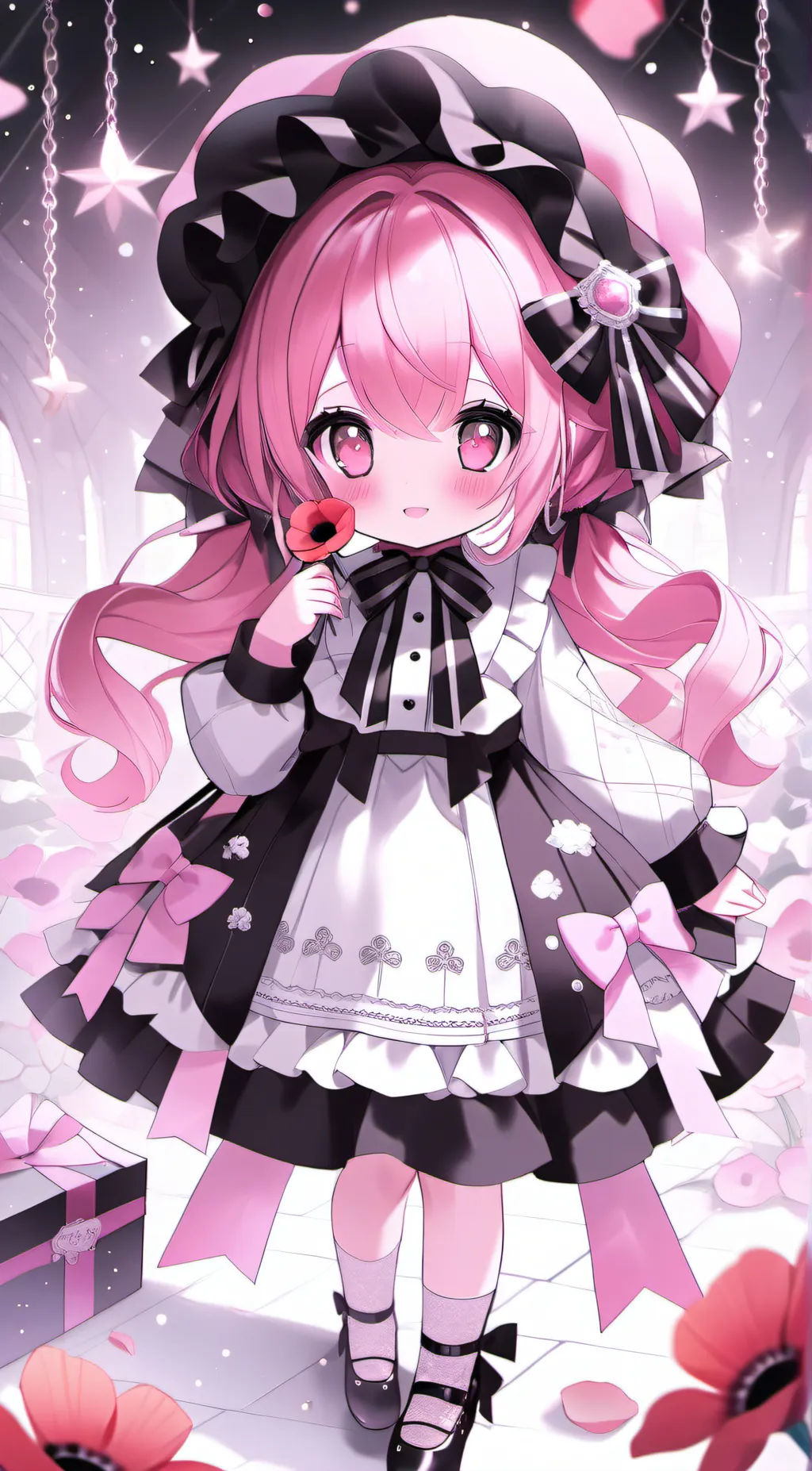 ai character: poppy playtime background