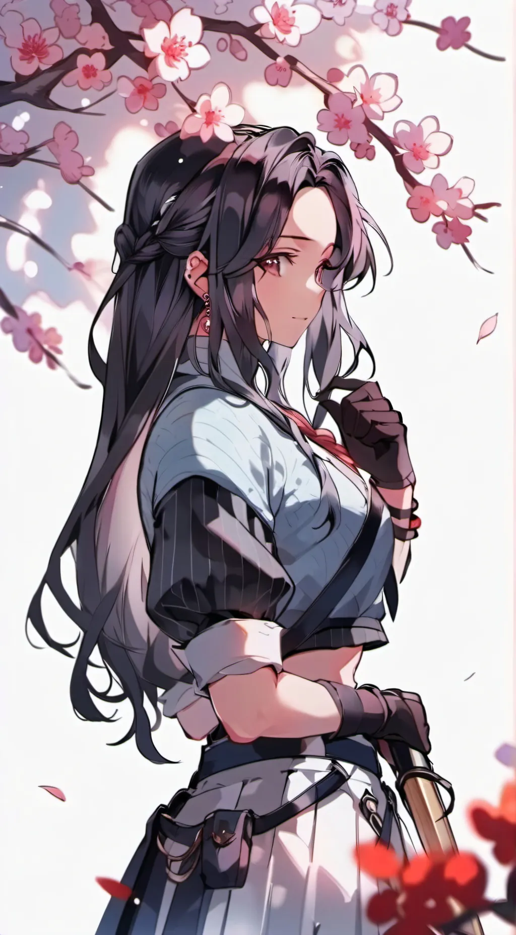 ai character: Fleúr Lougeuin background