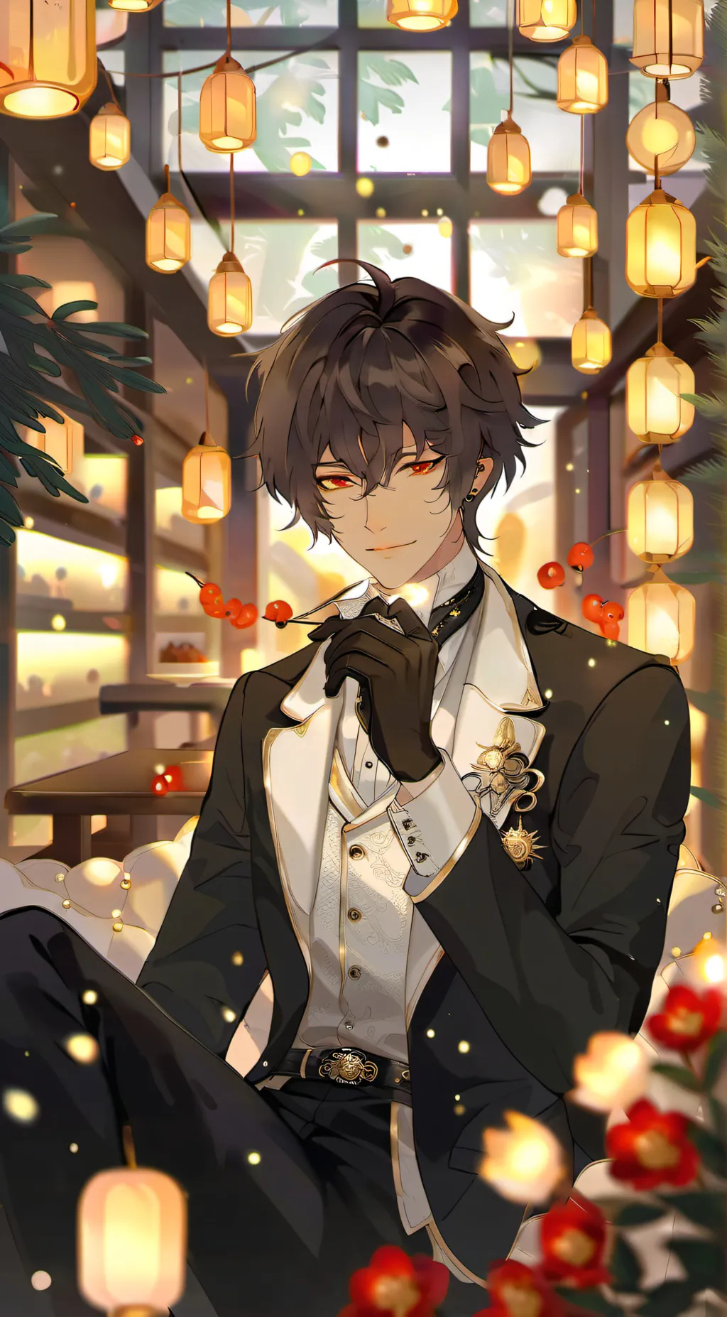 ai character: Luke  background