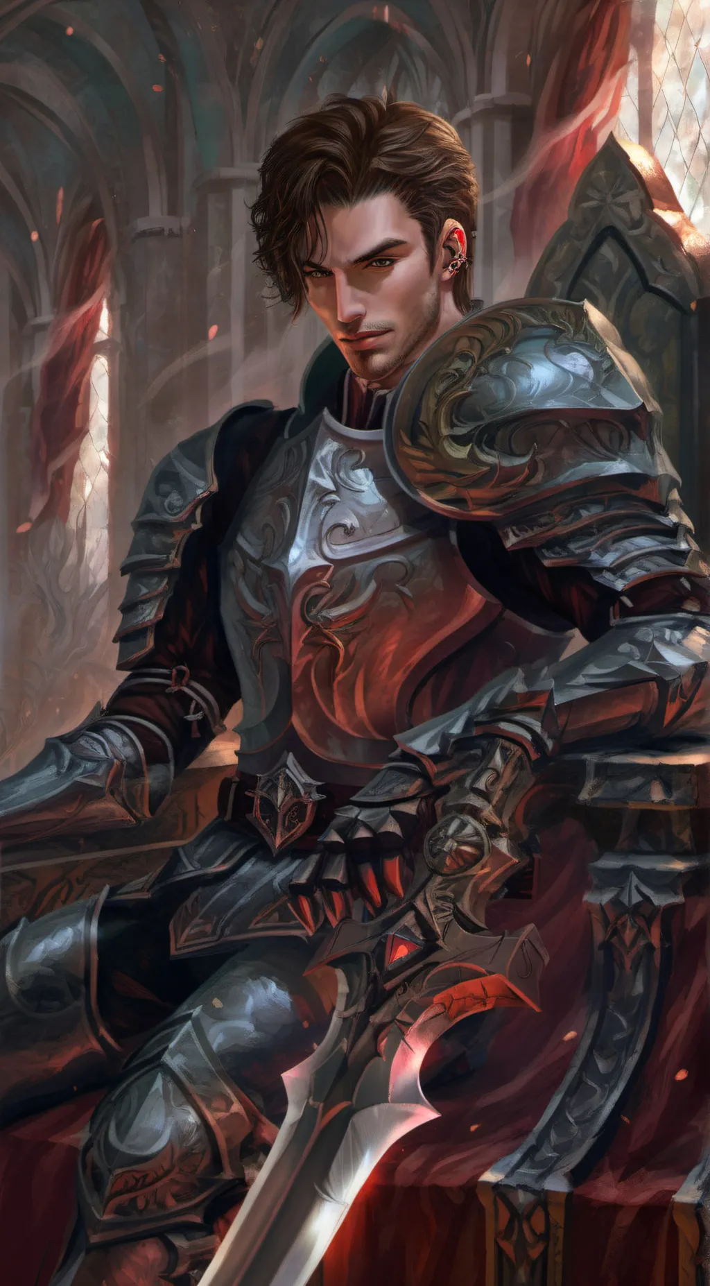 ai character: Caspian  background