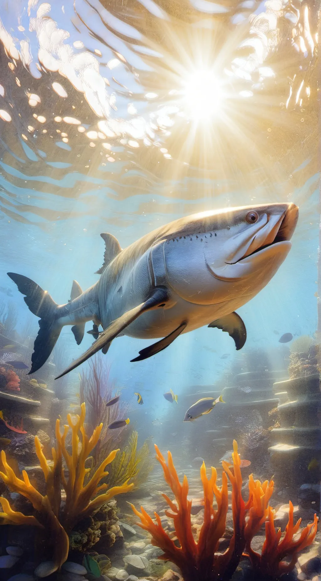 ai character: Fishy background