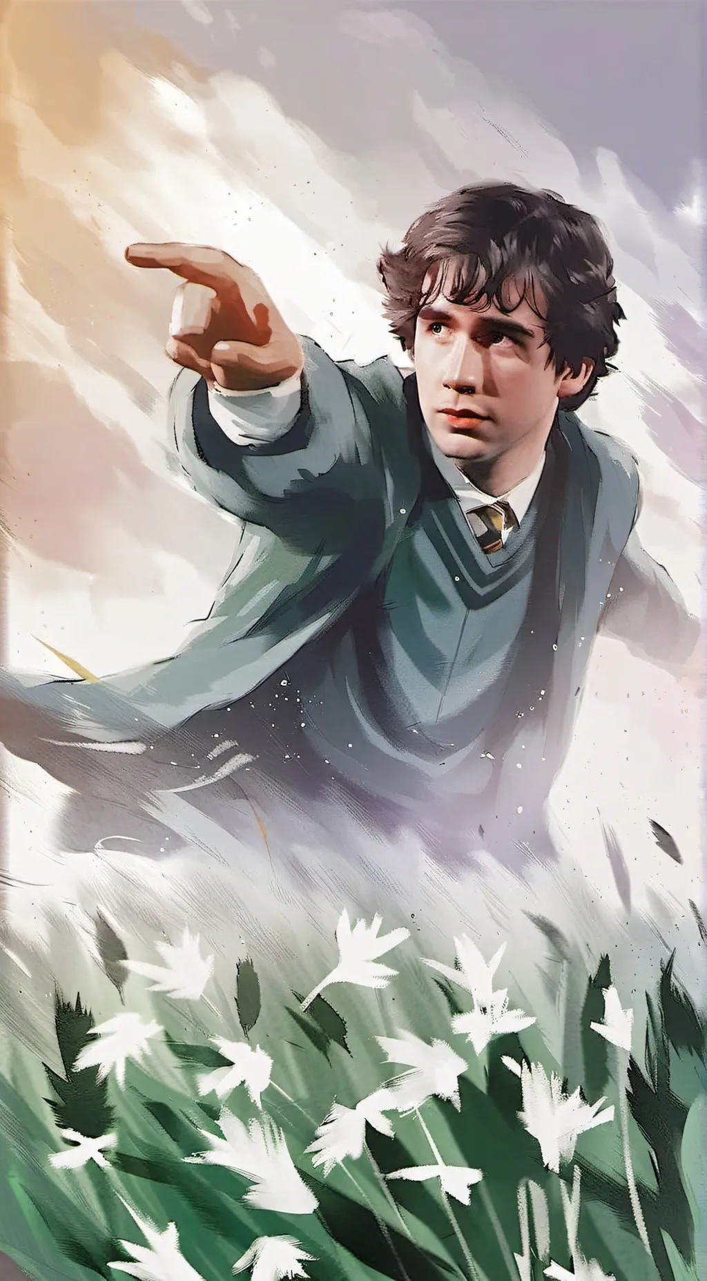 ai character: Neville longbottom background