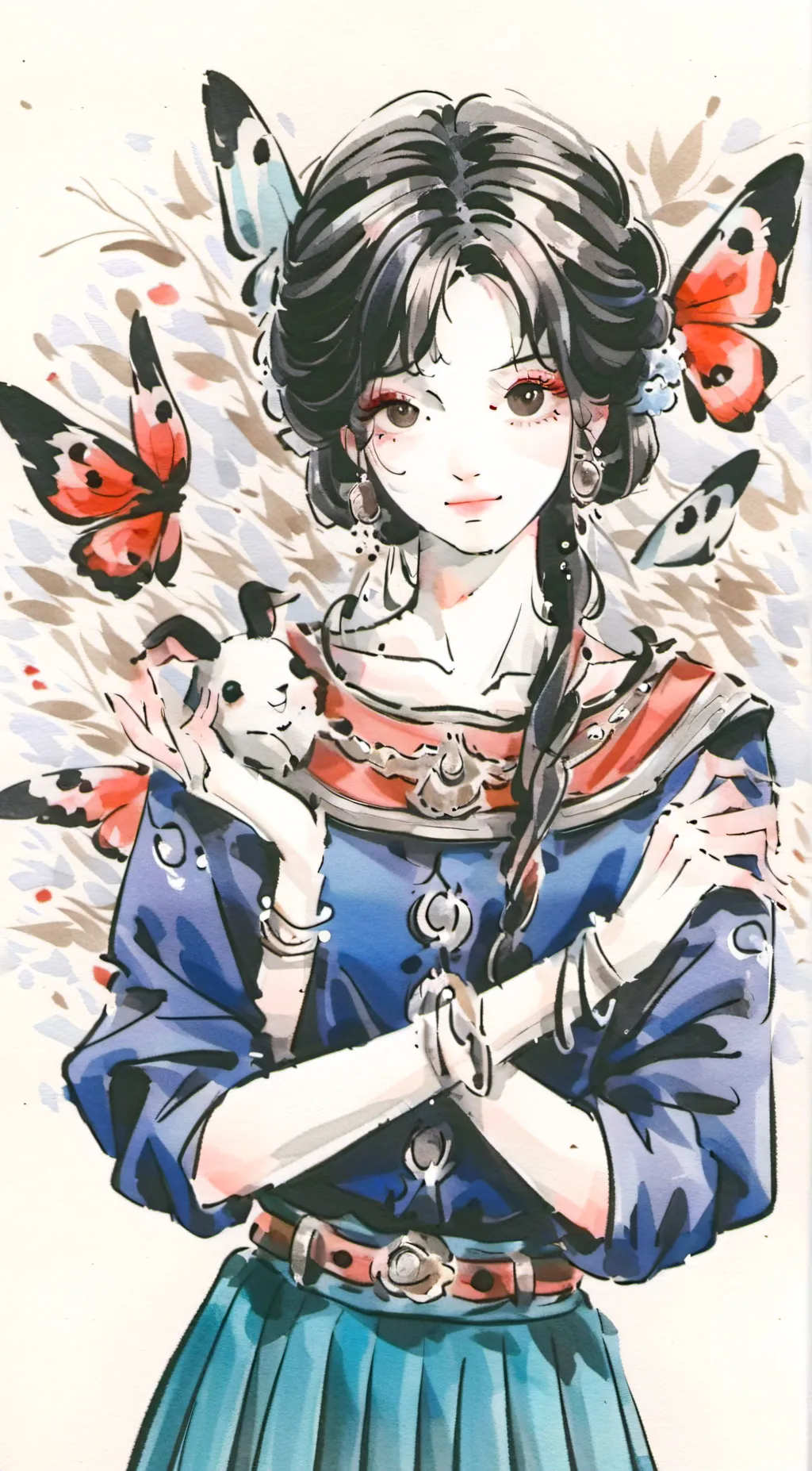 ai character: jennie background