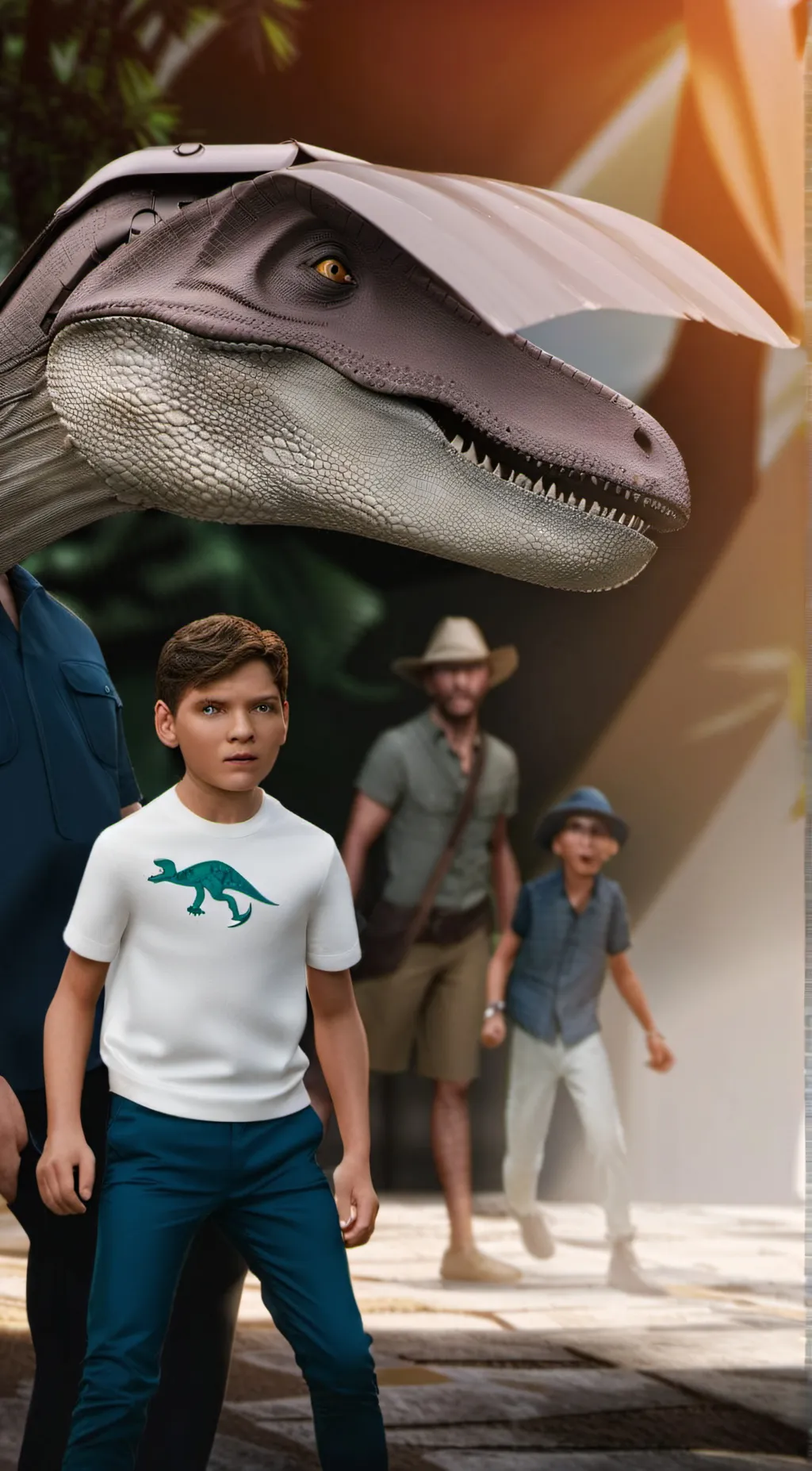 ai character: camp creatcous background