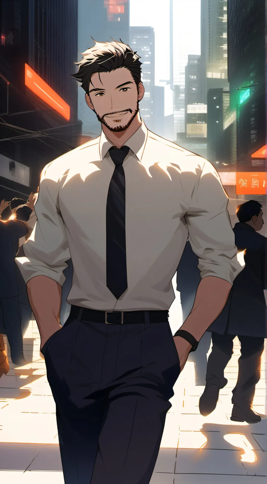 ai character: Walter Anderson. background