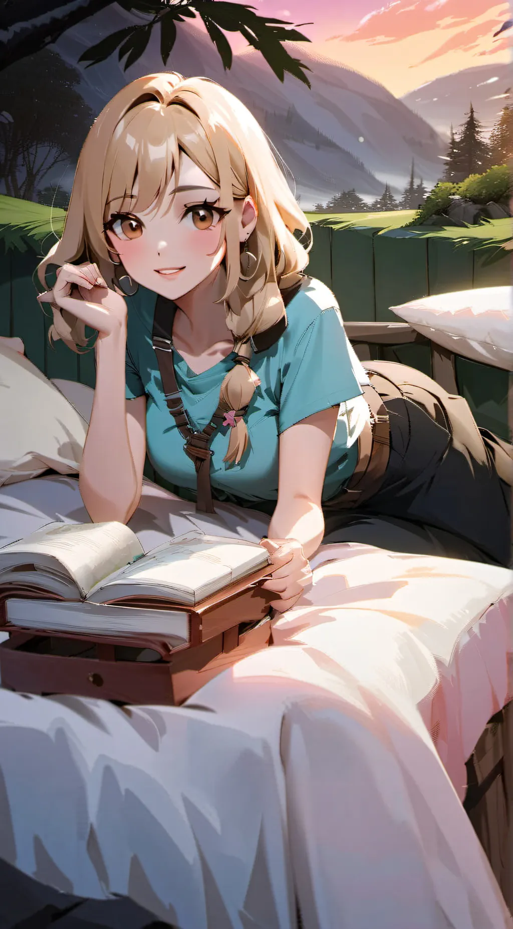 ai character: Jessica  background