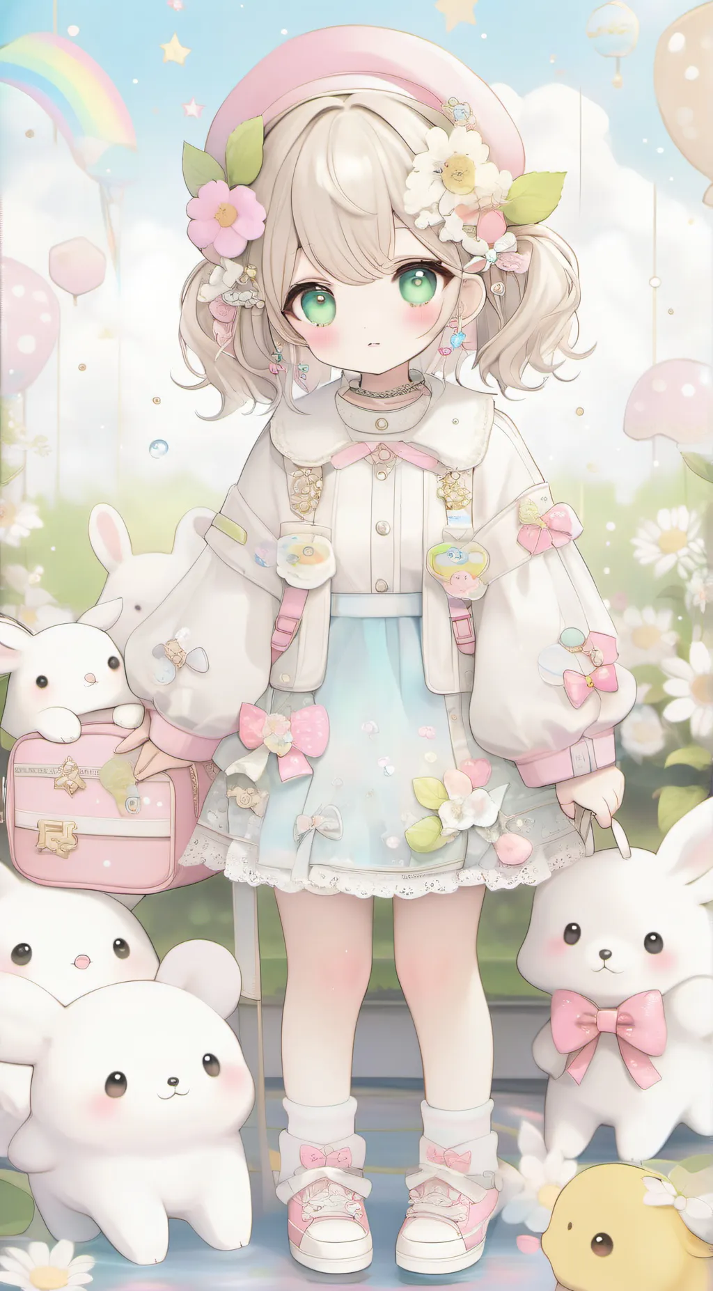 ai character: Ammy background