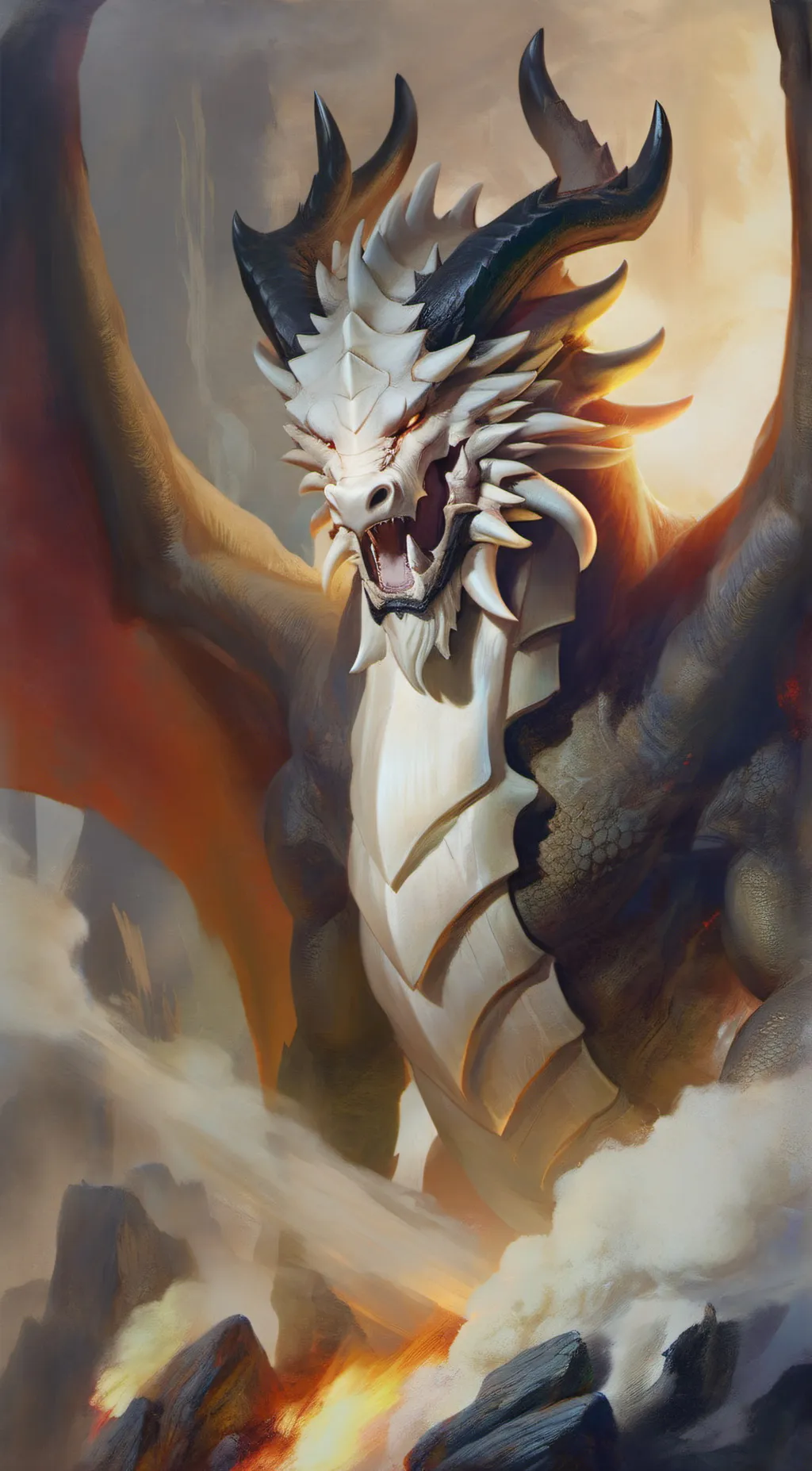 ai character: King Draconia background