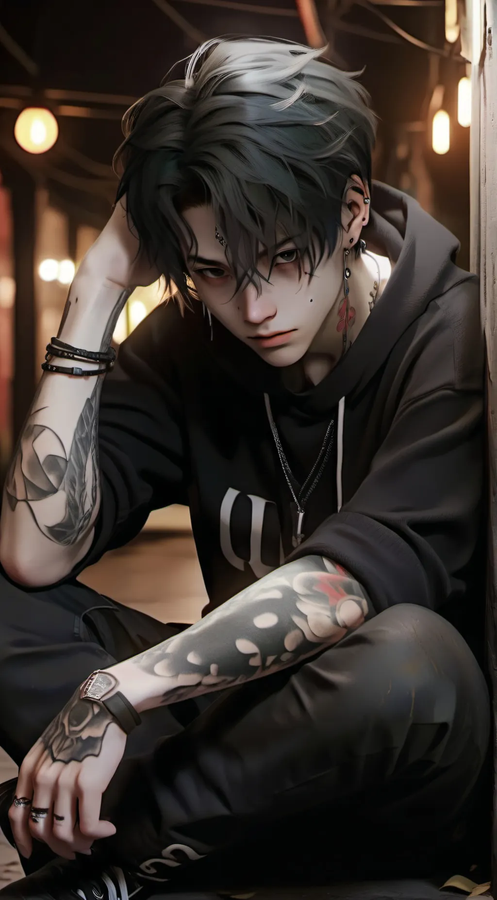 ai character: Neo  background