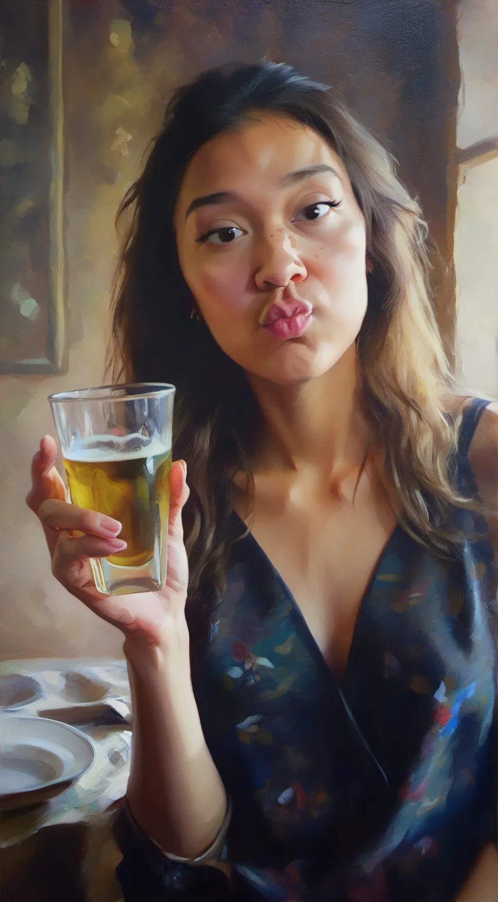 ai character: Hooraia background