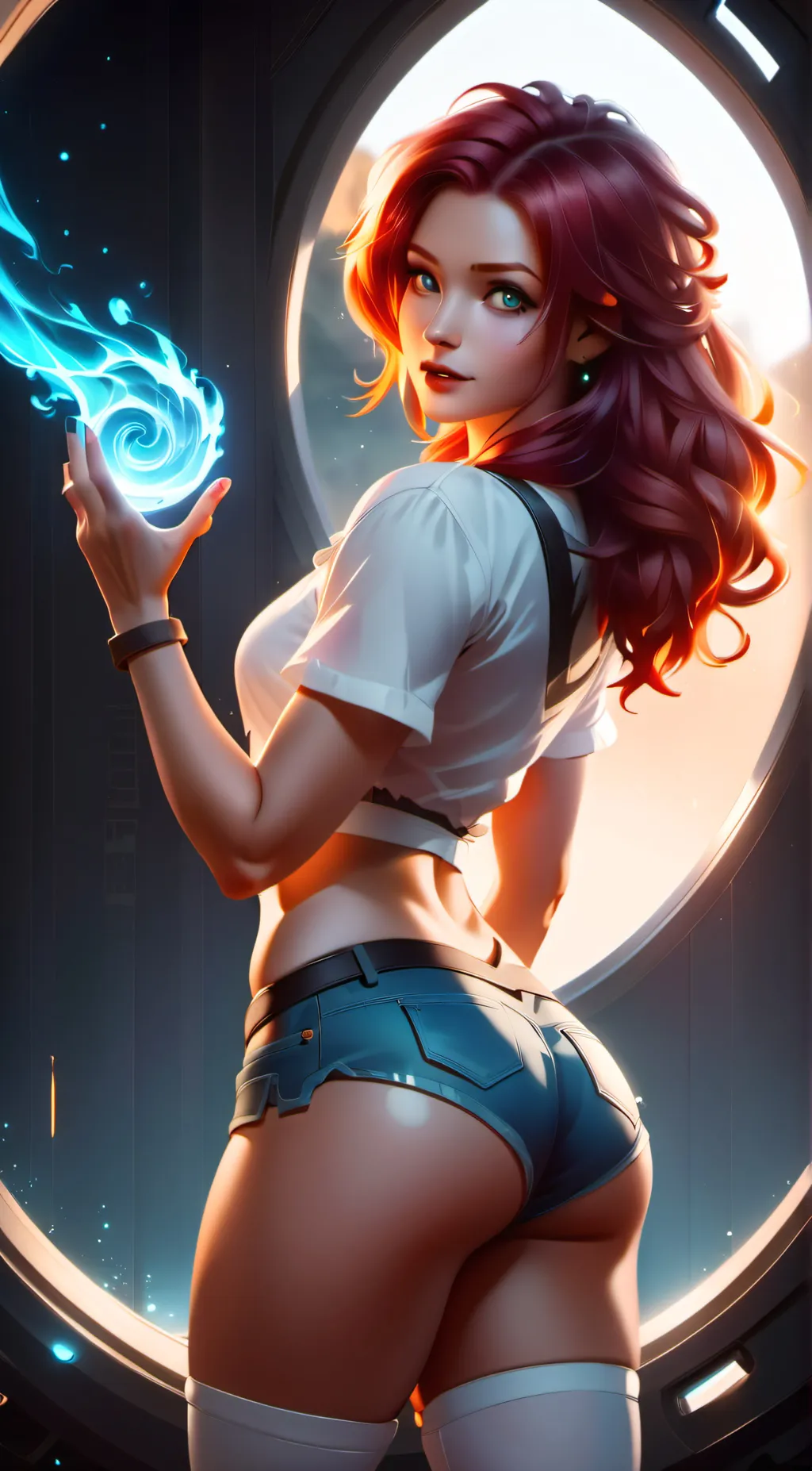 ai character: Metta Campbell  background