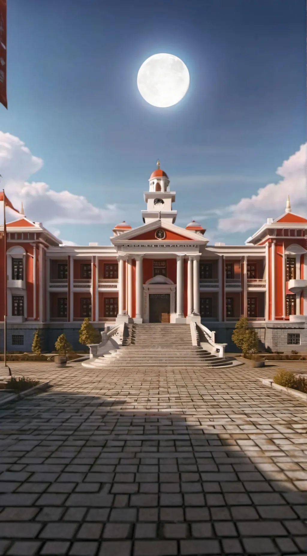 ai character: 🌕 moonstone high🌕 background