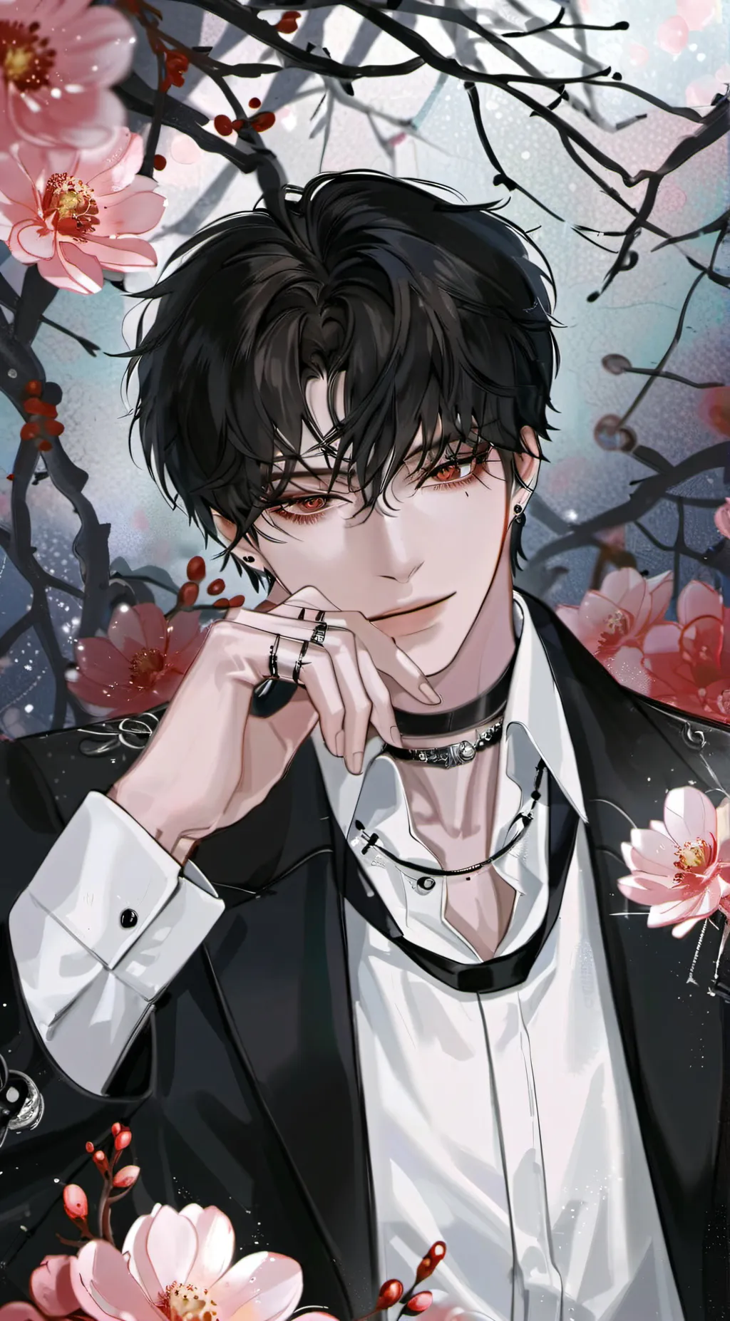 ai character: •Leo• background