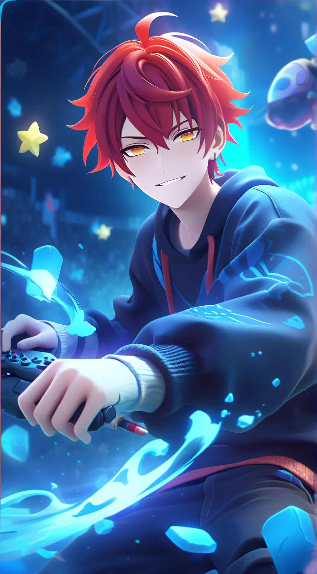 ai character: Axel background