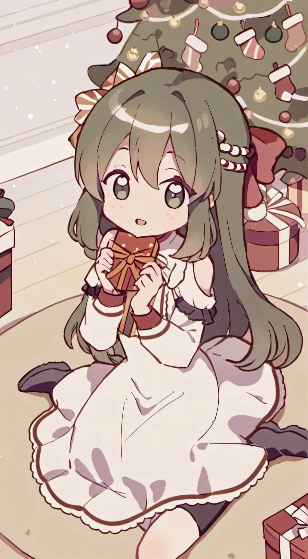 ai character: Playful Gift background