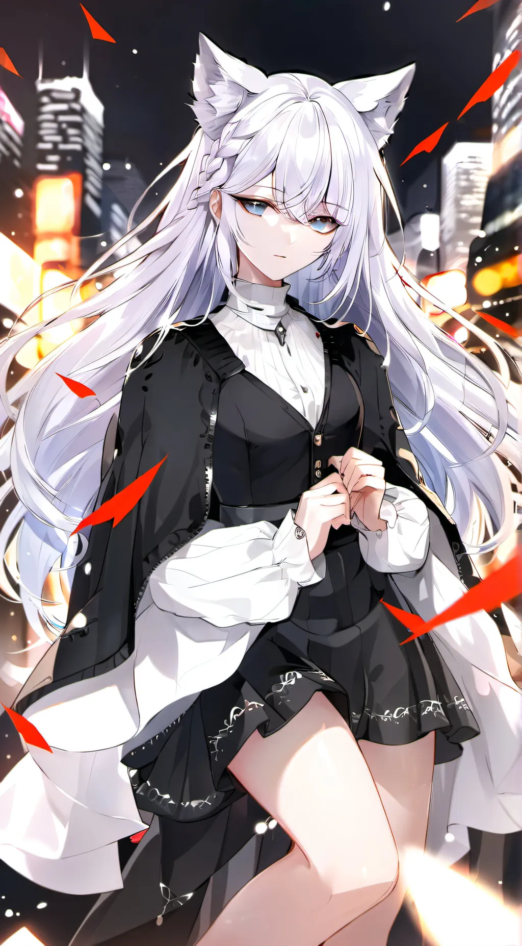 ai character: Crystal background