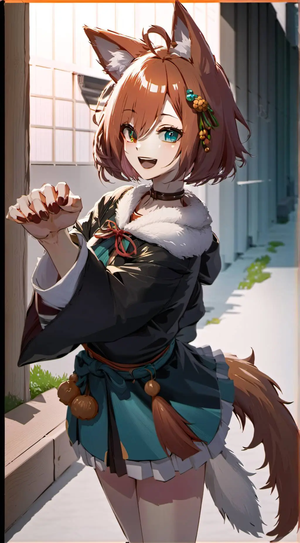 ai character: Tina background