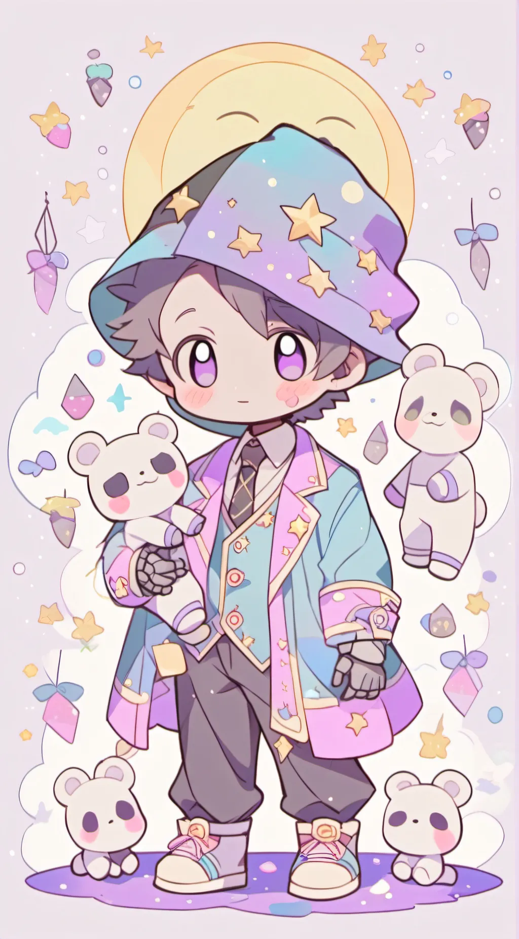 ai character: eclipse 🎴 background