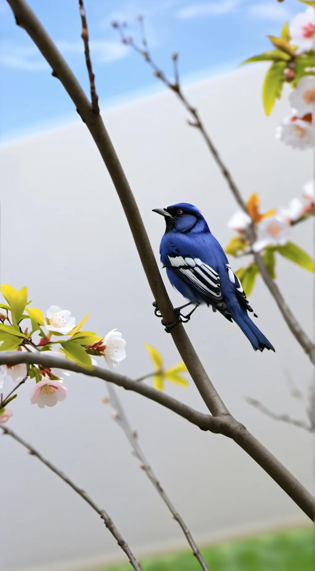 ai character: smiling critters background