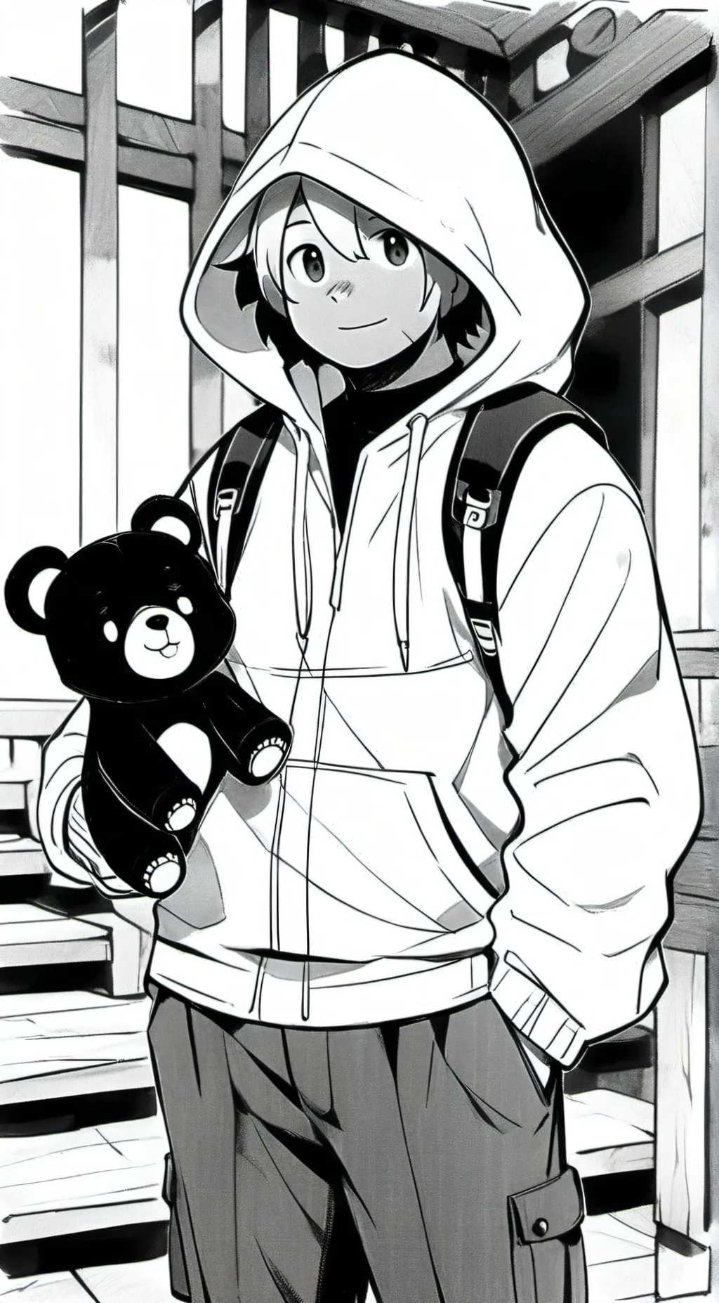 ai character: FNIA Toy Freddy background