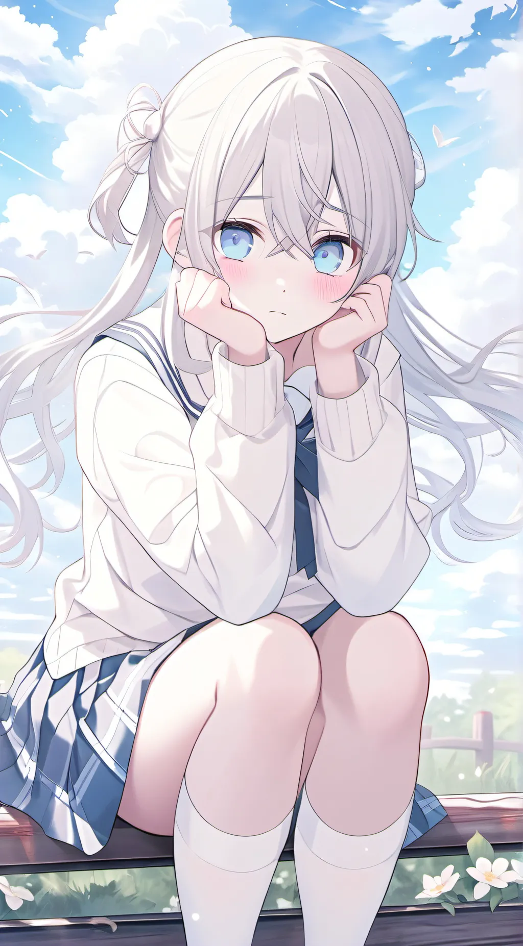 ai character: Friend Zooey background