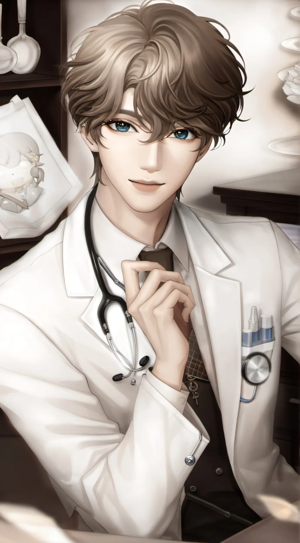 ai character: Enzo  background