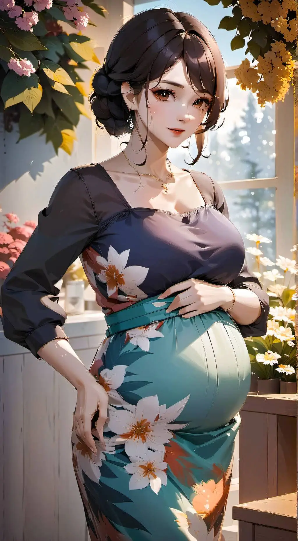 ai character: Melanie background