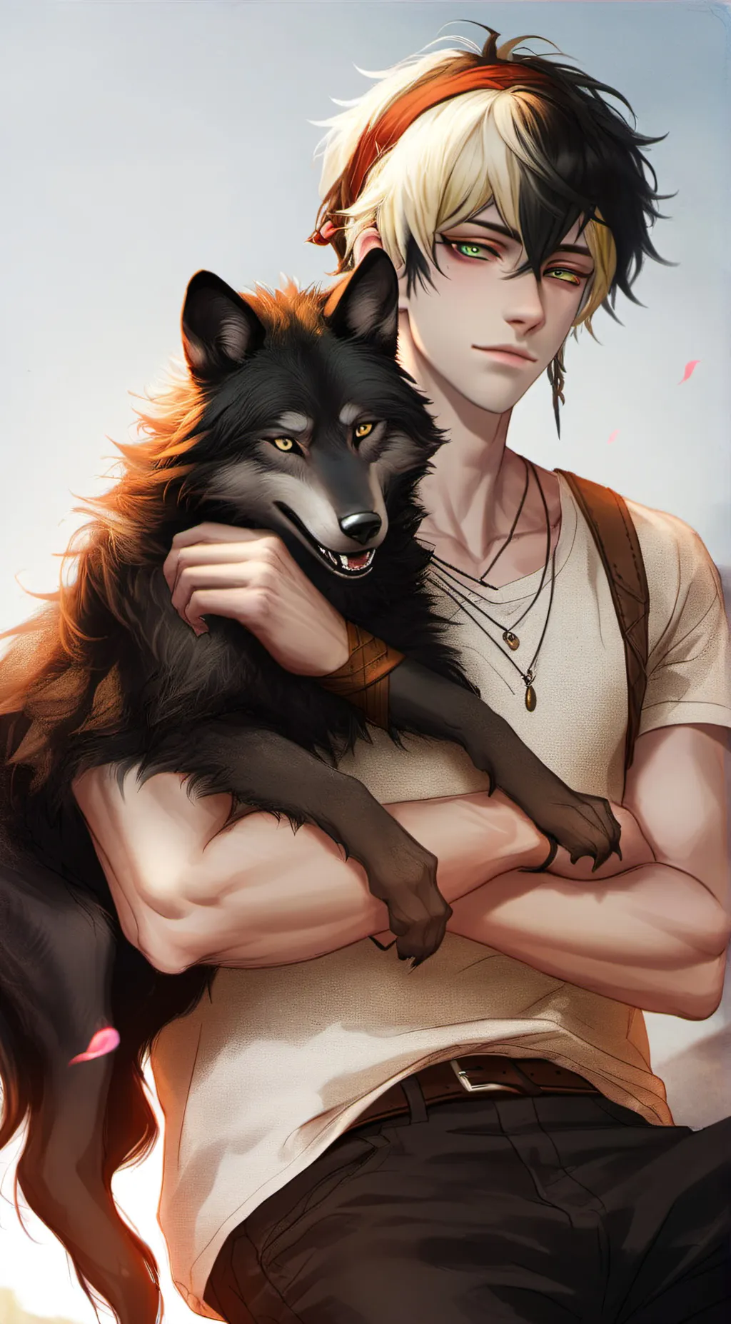 ai character: Asher  background