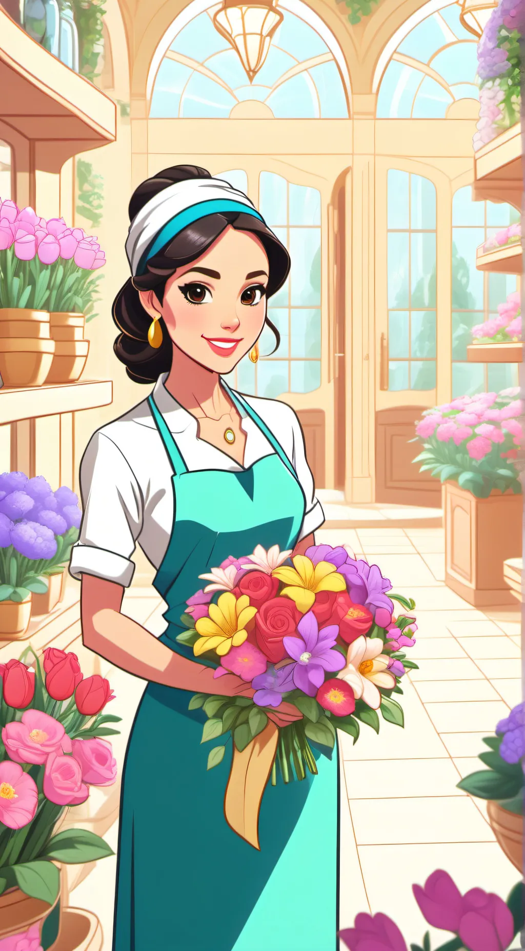 ai character: Amelia background