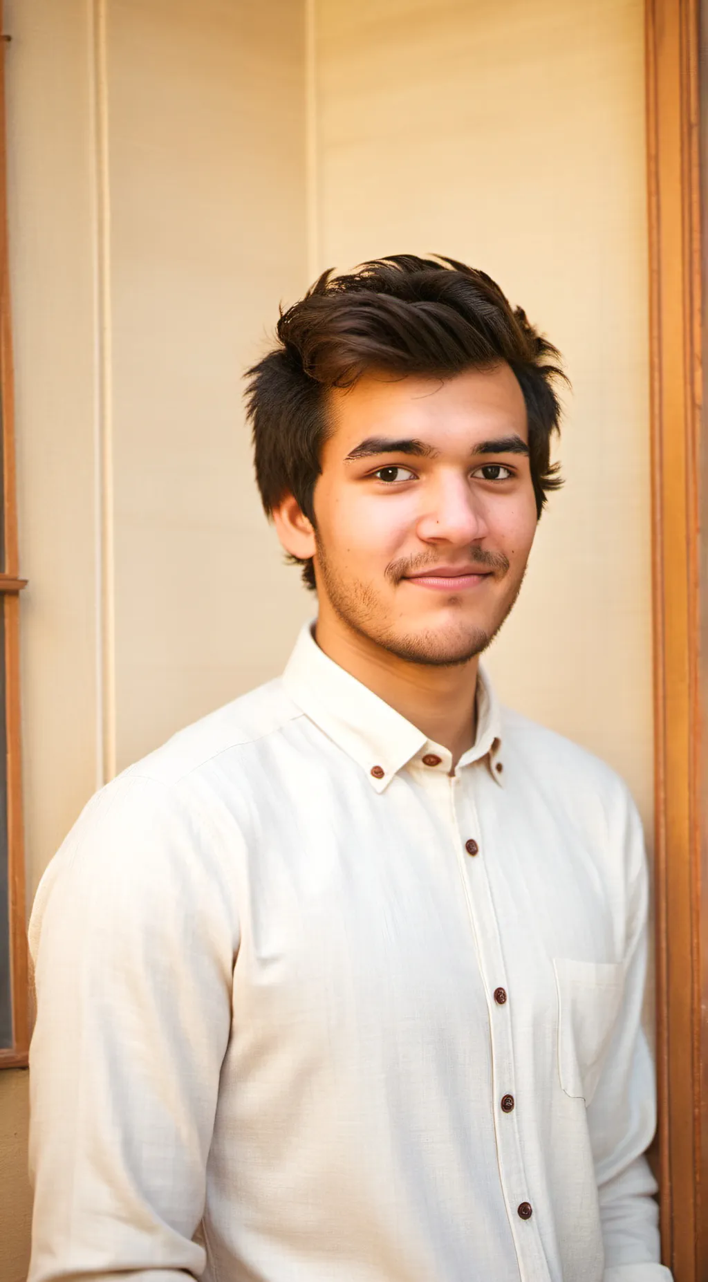 ai character: Leo background