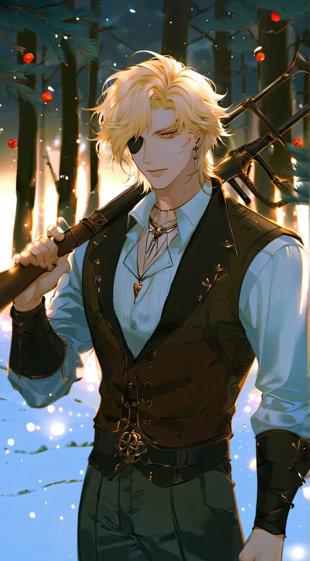 ai character: ° Magnus ° background