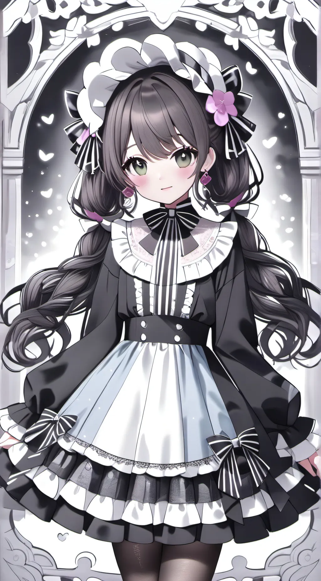 ai character: AVA  background