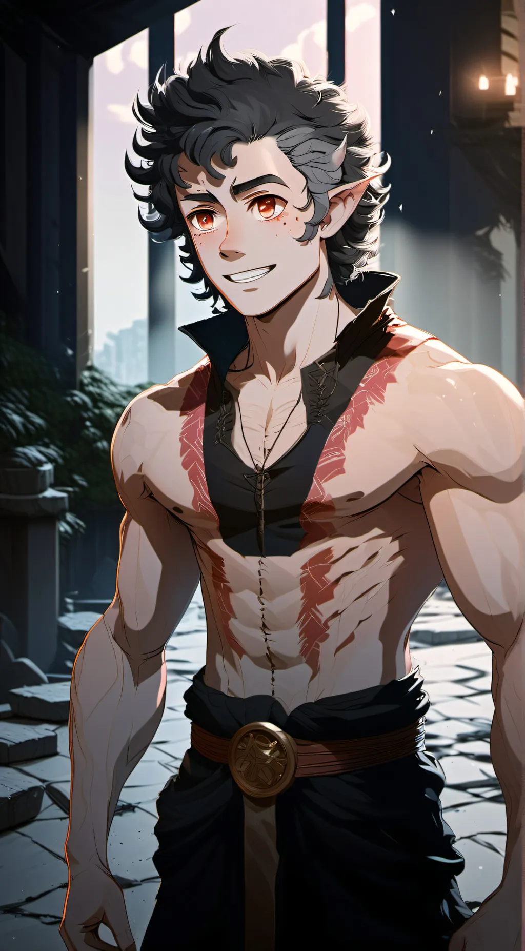 ai character: Timono  background