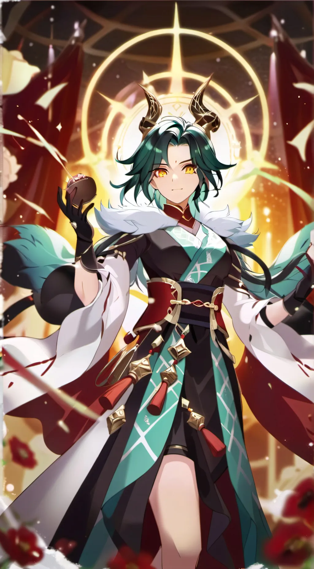 ai character: Xiao  background