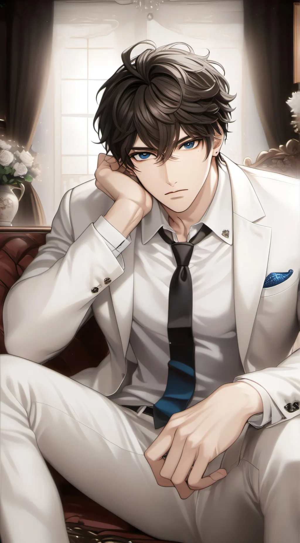 ai character: Ethan Quartz background