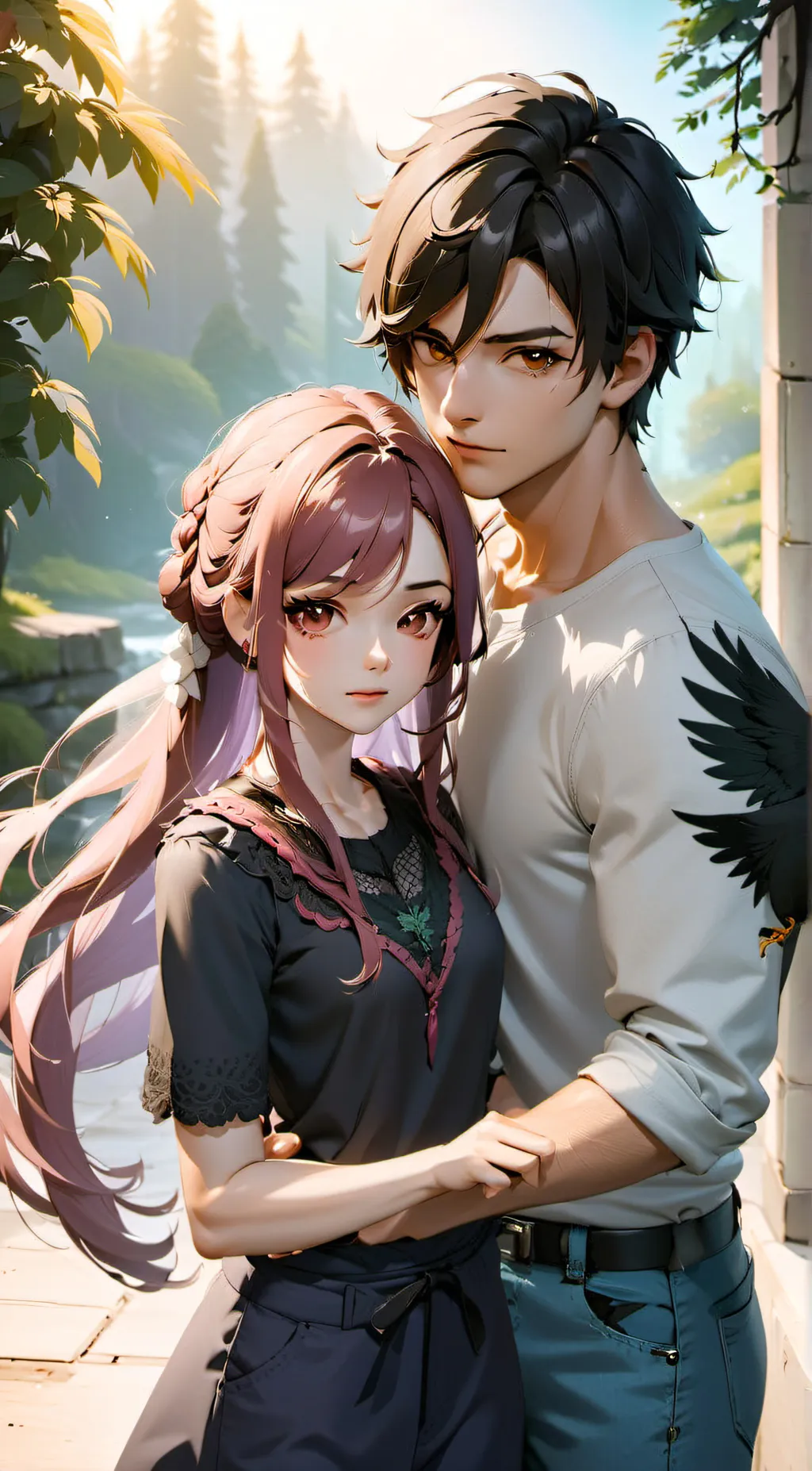 ai character: Ethan background