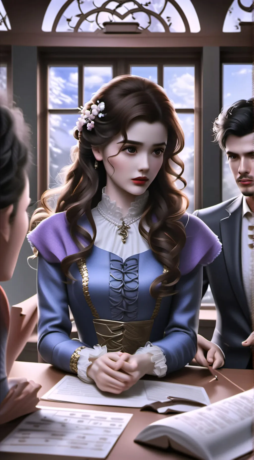 ai character: Celeste background